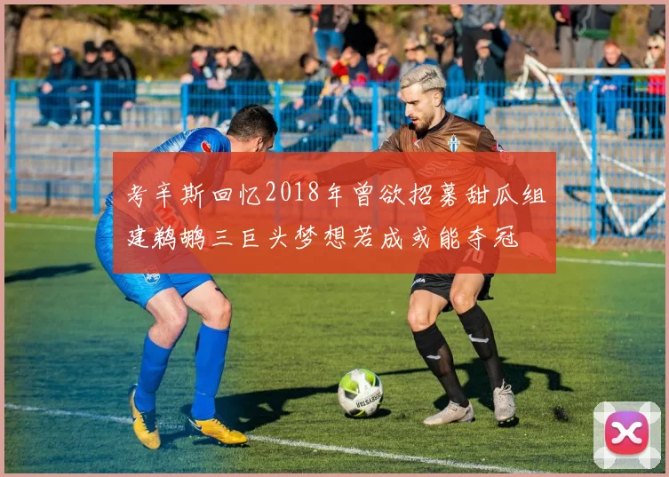 考辛斯回忆2018年曾欲招募甜瓜组建鹈鹕三巨头梦想若成或能夺冠